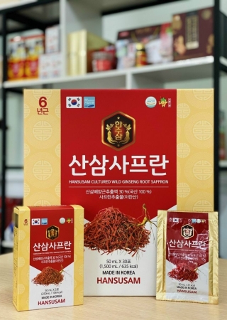 NƯỚC CHIẾT XUẤT SÂM NÚI SAFFRON HANSUSAM